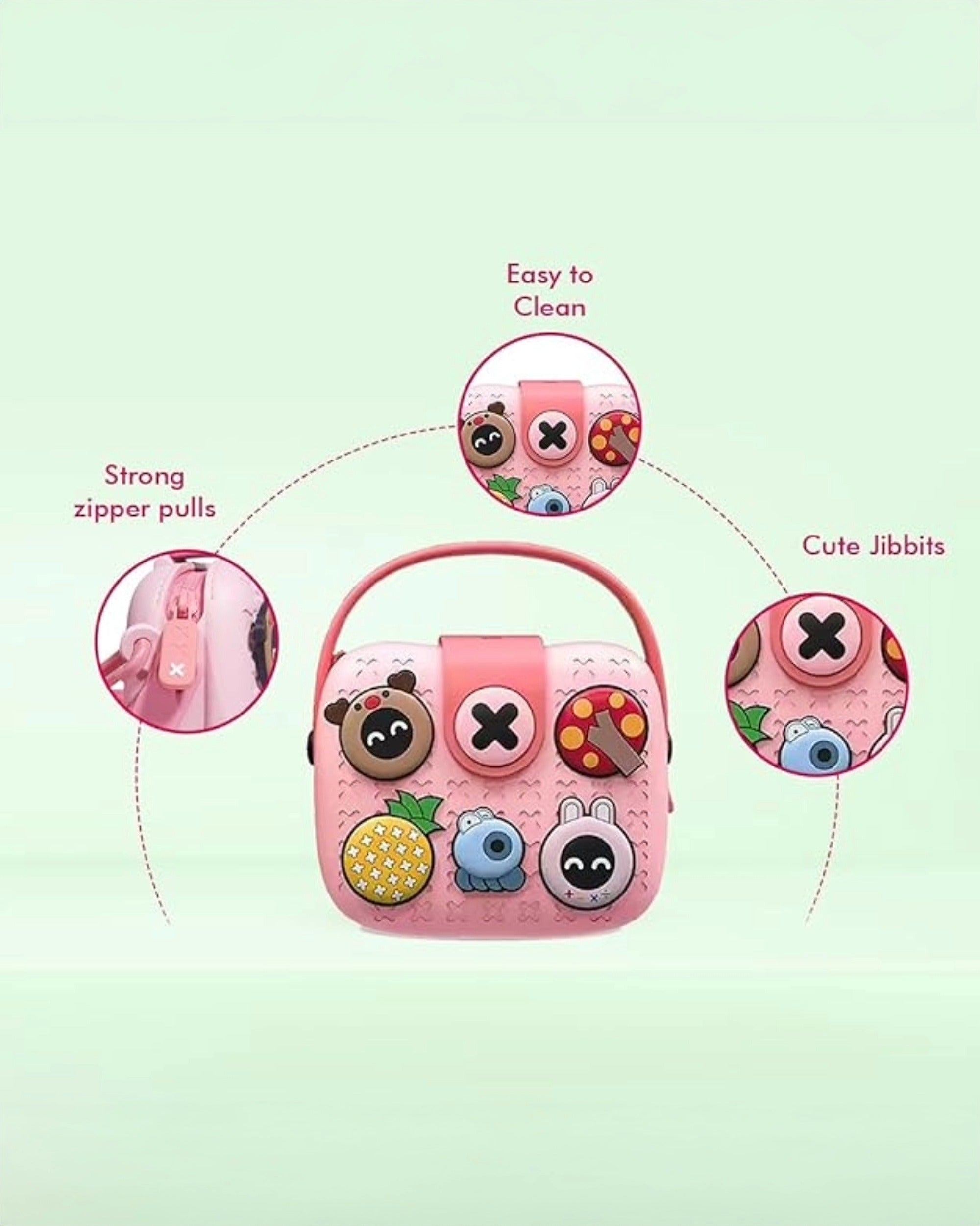 TikoTiko Mini Crossbody Bag | Soft Pink