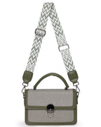 The Mini Edge Satchel | Rich Olive Green