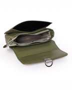 The Mini Edge Satchel | Rich Olive Green