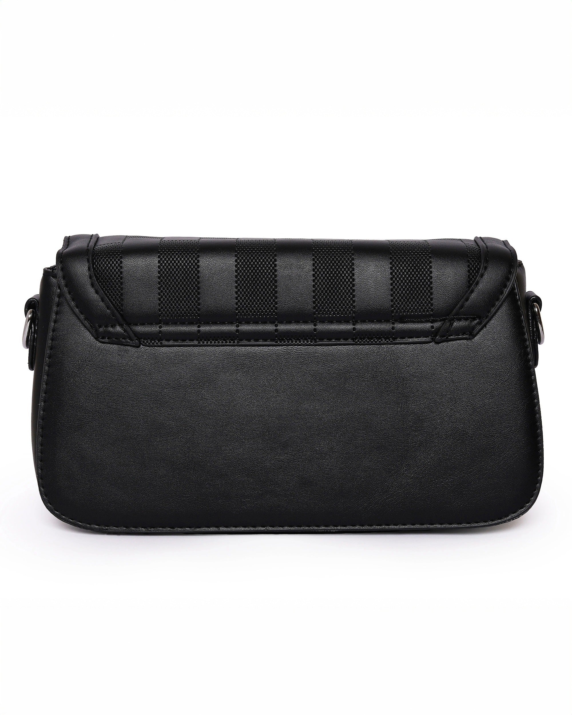 The Essential Crossbody - Faux Leather | Sleek Black