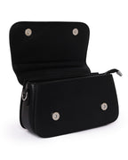 The Essential Crossbody - Faux Leather | Sleek Black