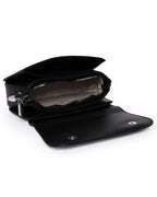 The Essential Crossbody - Faux Leather | Sleek Black