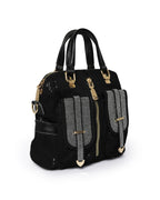 Glamorous Sequin & Rhinestone Convertible Backpack | Dazzling Midnight