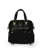 Glamorous Sequin & Rhinestone Convertible Backpack | Dazzling Midnight