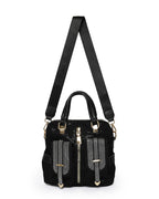 Glamorous Sequin & Rhinestone Convertible Backpack | Dazzling Midnight