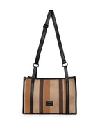 Urban Earthline - Sophisticated Tote | Multi-Earth Stripes