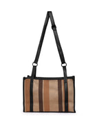 Urban Earthline - Sophisticated Tote | Multi-Earth Stripes