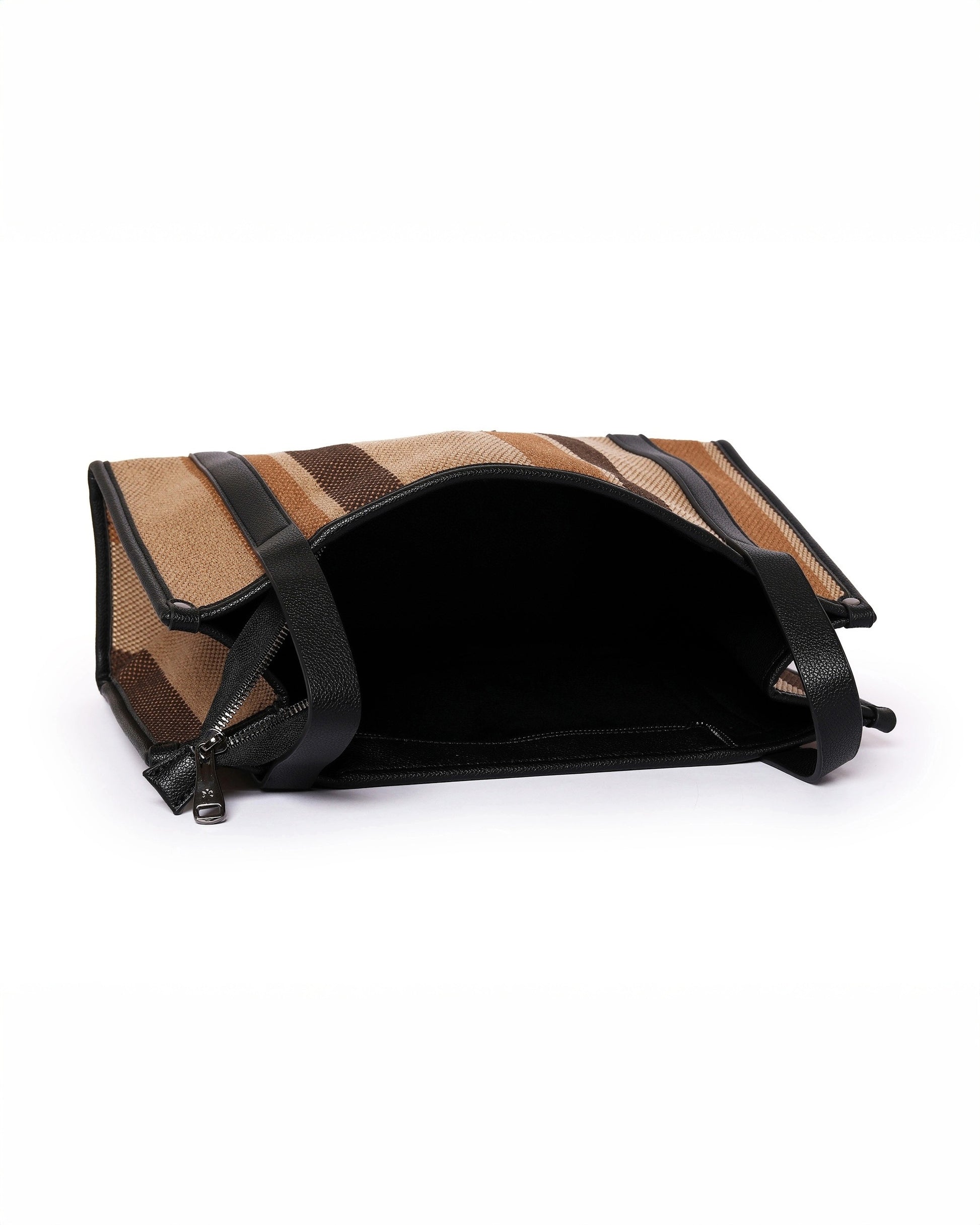 Urban Earthline - Sophisticated Tote | Multi-Earth Stripes