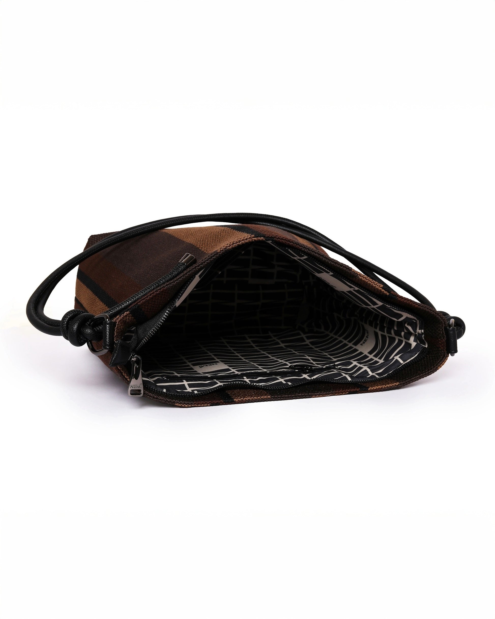 Urban Earthline - Sophisticated Tote | Earth-Inspired Stripes