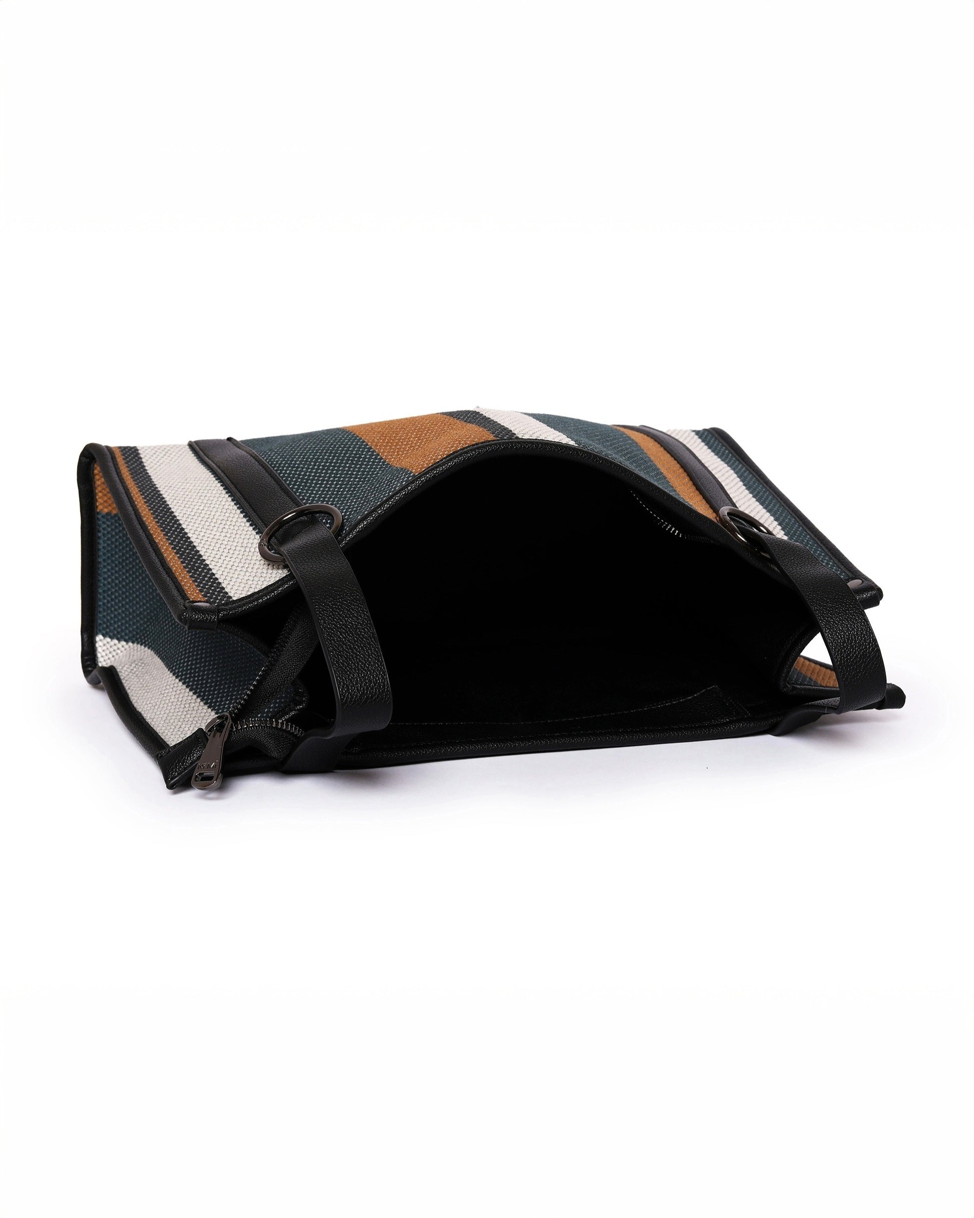 Urban Earthline - Sophisticated Tote | Playful Teal & Tan