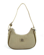 Cute beige mini handbag for casual and brunch outfits
