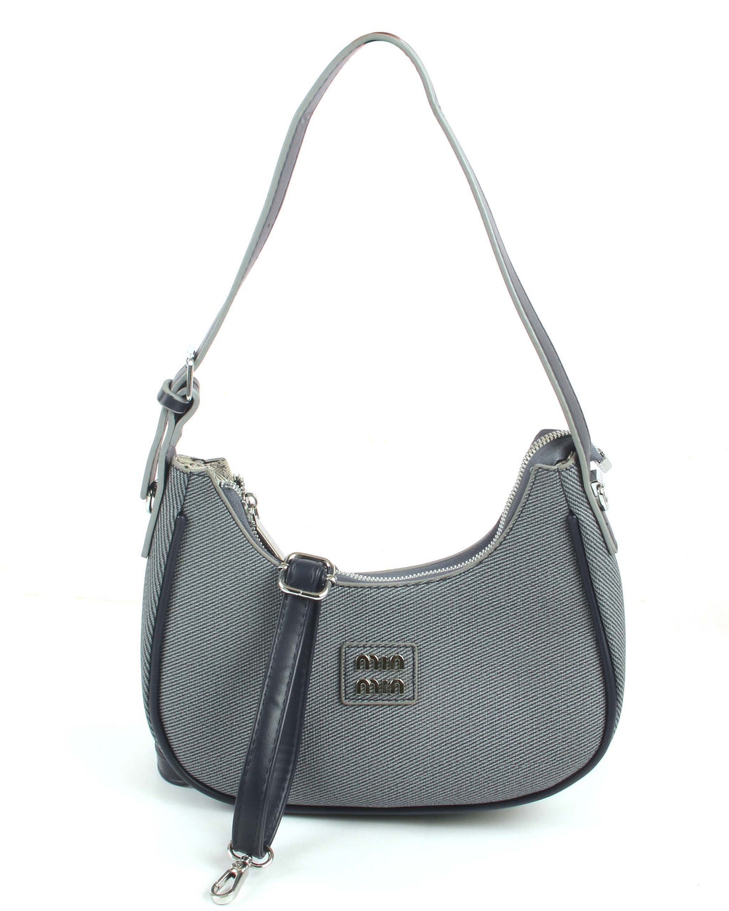 Cute blue mini handbag for casual and brunch outfits