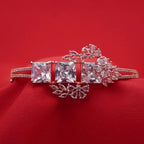 Floral Statement Fashion Bracelet (Free size)