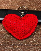 💖 Tiny Treasures – Ruby Glow – Red Crochet Heart