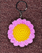 🌸 Blooming Charms - Spring Daisy – Pink Petals with Yellow Center