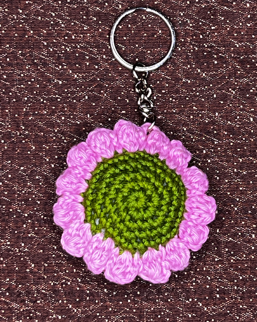 🌸 Blooming Charms - Spring Daisy – Pink Petals with Yellow Center