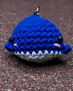❄️ Ocean & Arctic Friends – Deep Sea Whale – Ocean Blue Amigurumi Charm