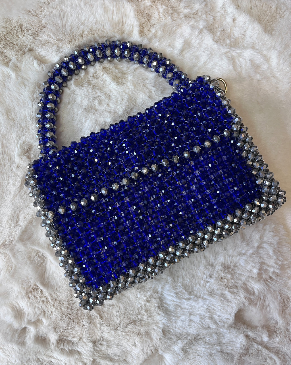Celestara — The Handcrafted Beaded Star | Cosmic Blue & Silver