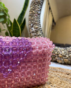 Pulsara — The Handcrafted Beads of the Heart | Blush Pink & Rich Purple Heart