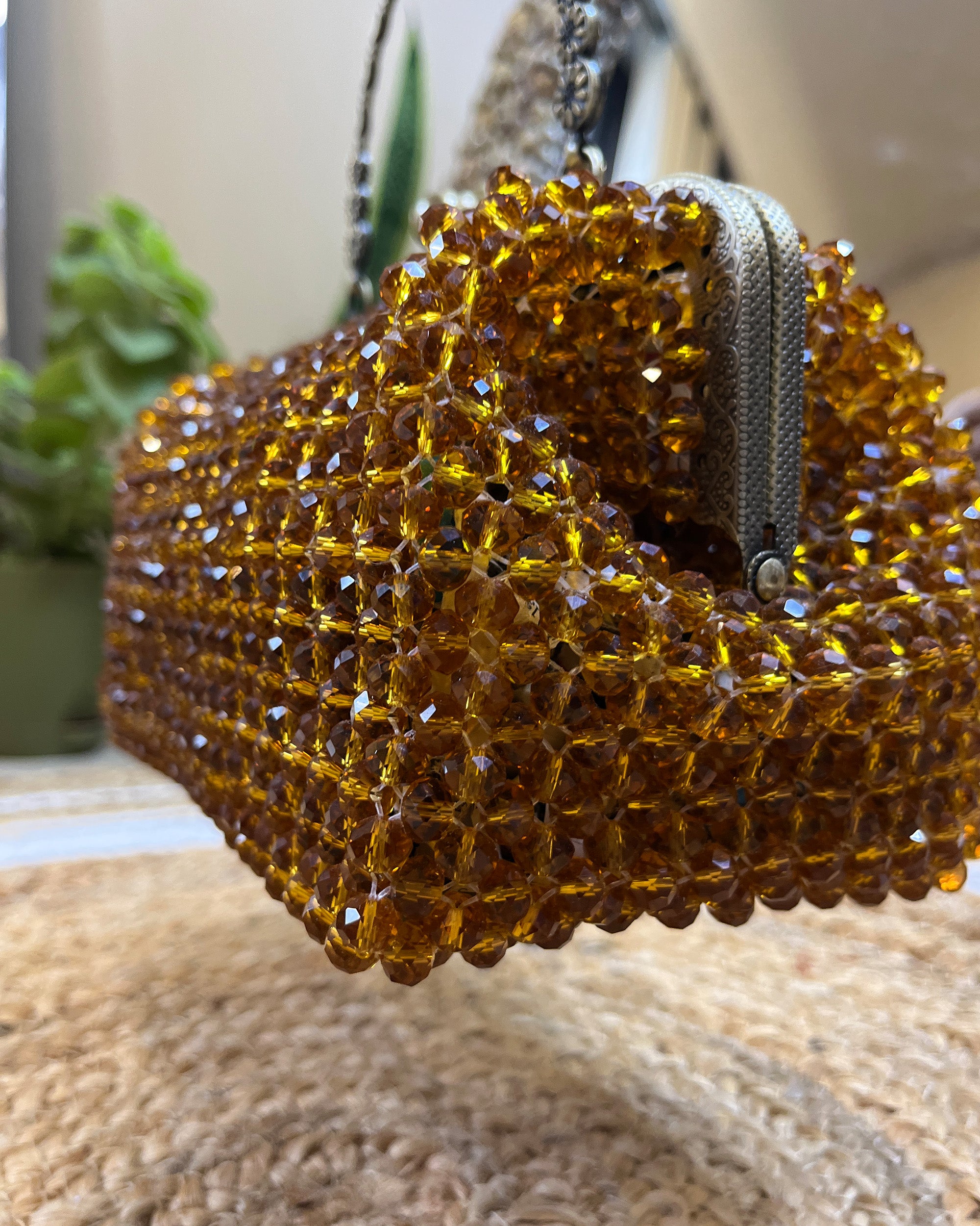 Celestara — The Handcrafted Beaded Star | Twilight Gold