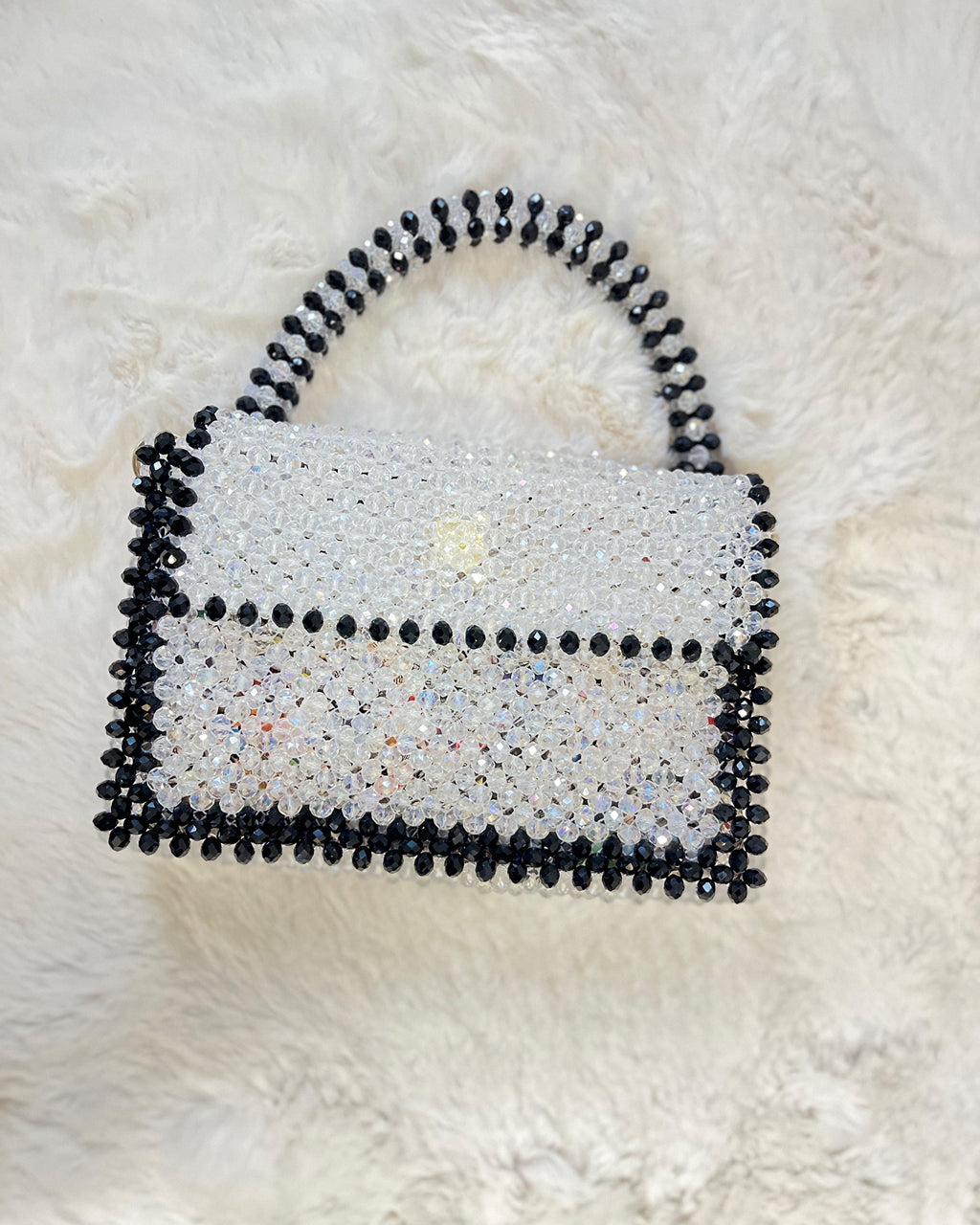 Celestara — The Handcrafted Beaded Star | Celestial Silver & Black