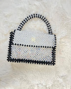 Celestara — The Handcrafted Beaded Star | Celestial Silver & Black