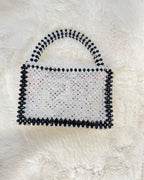 Celestara — The Handcrafted Beaded Star | Celestial Silver & Black