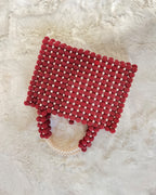 Celestara — The Handcrafted Beaded Star | Maroon Pearl