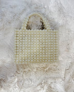 Celestara — The Handcrafted Beaded Star | Ivory Pearl