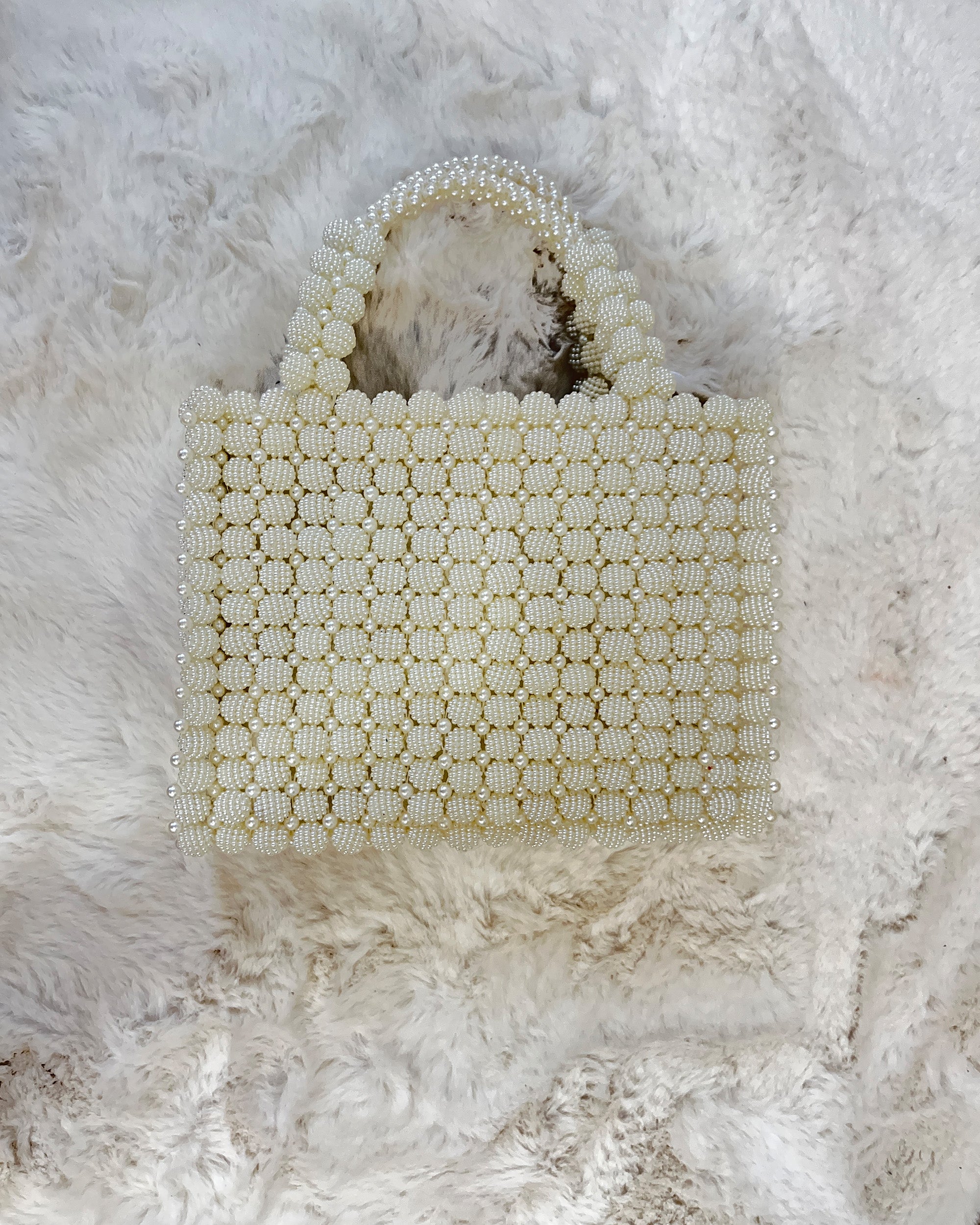 Celestara — The Handcrafted Beaded Star | Ivory Pearl