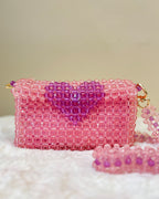 Pulsara — The Handcrafted Beads of the Heart | Blush Pink & Rich Purple Heart