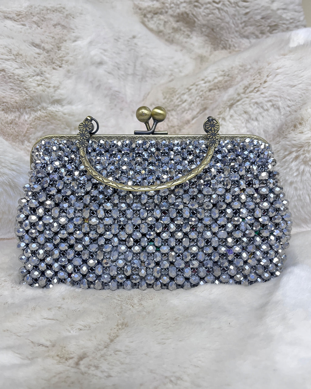Celestara — The Handcrafted Beaded Star | Shimmering Silver