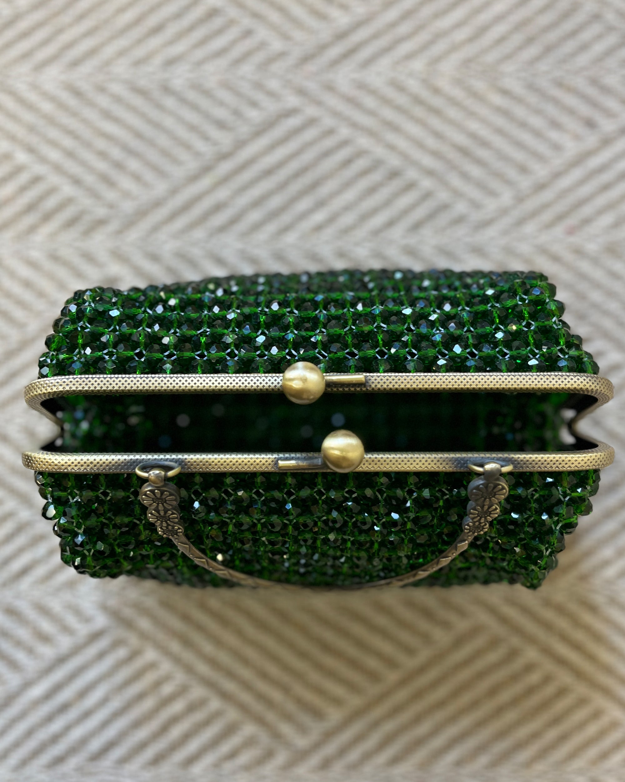 Celestara — The Handcrafted Beaded Star | Emerald Green