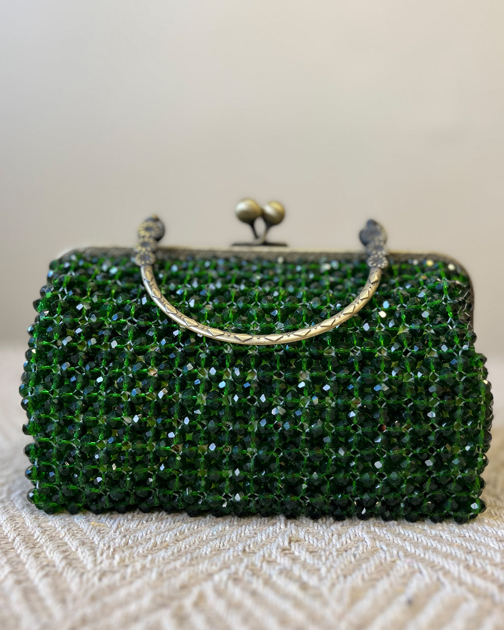 Celestara — The Handcrafted Beaded Star | Emerald Green