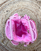 Rosalia - The Handmade Crochet Purse | Pink