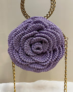 Rosalia - The Handmade Crochet Purse | Lavender