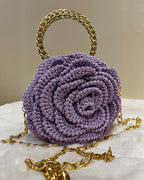 Rosalia - The Handmade Crochet Purse | Lavender