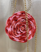 Rosalia - The Handmade Crochet Purse | Red & Pink Dual