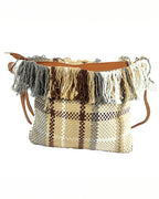 Woven Fringe Boho Bag | Sahara Sands Strips