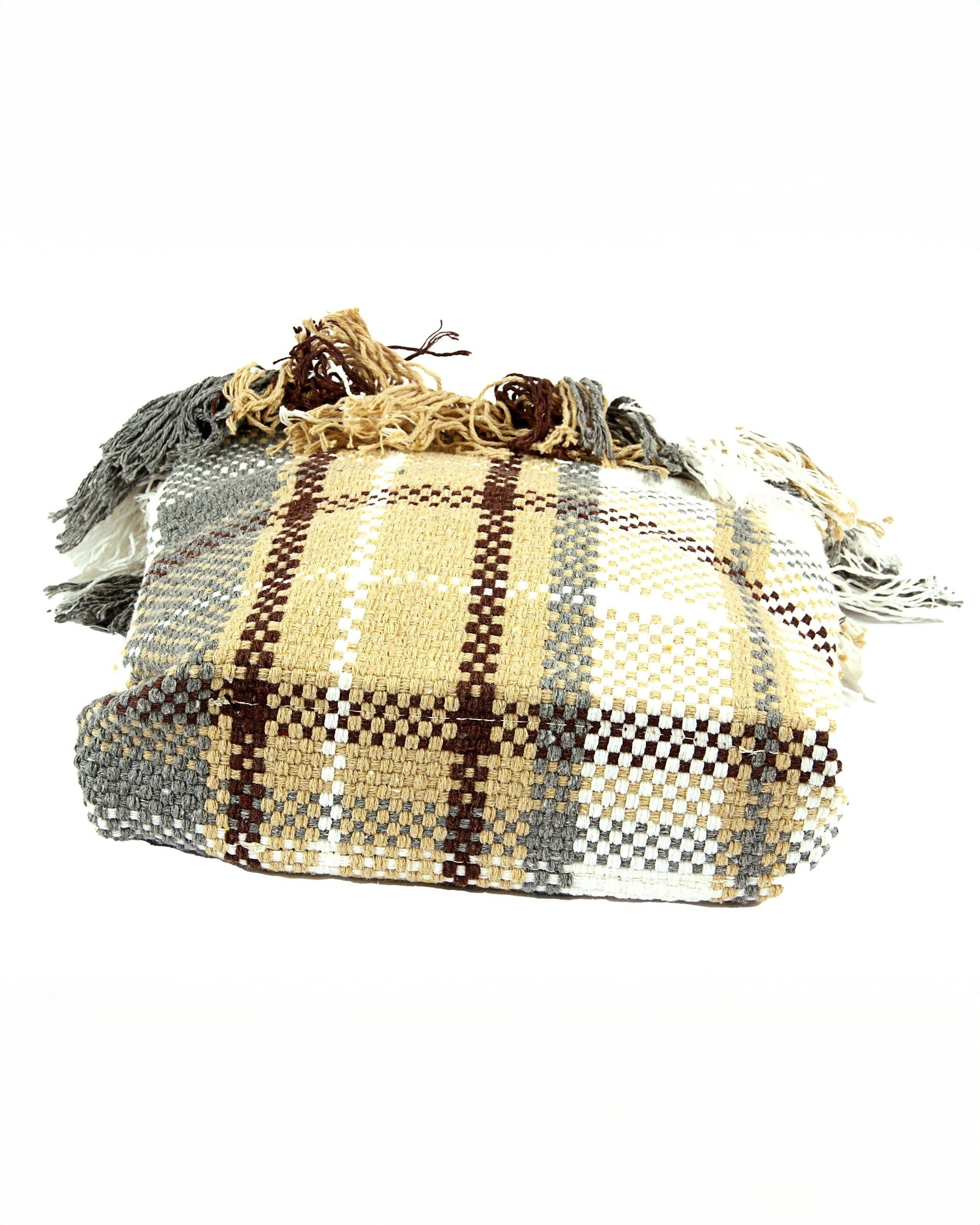 Woven Fringe Boho Bag | Sahara Sands Strips