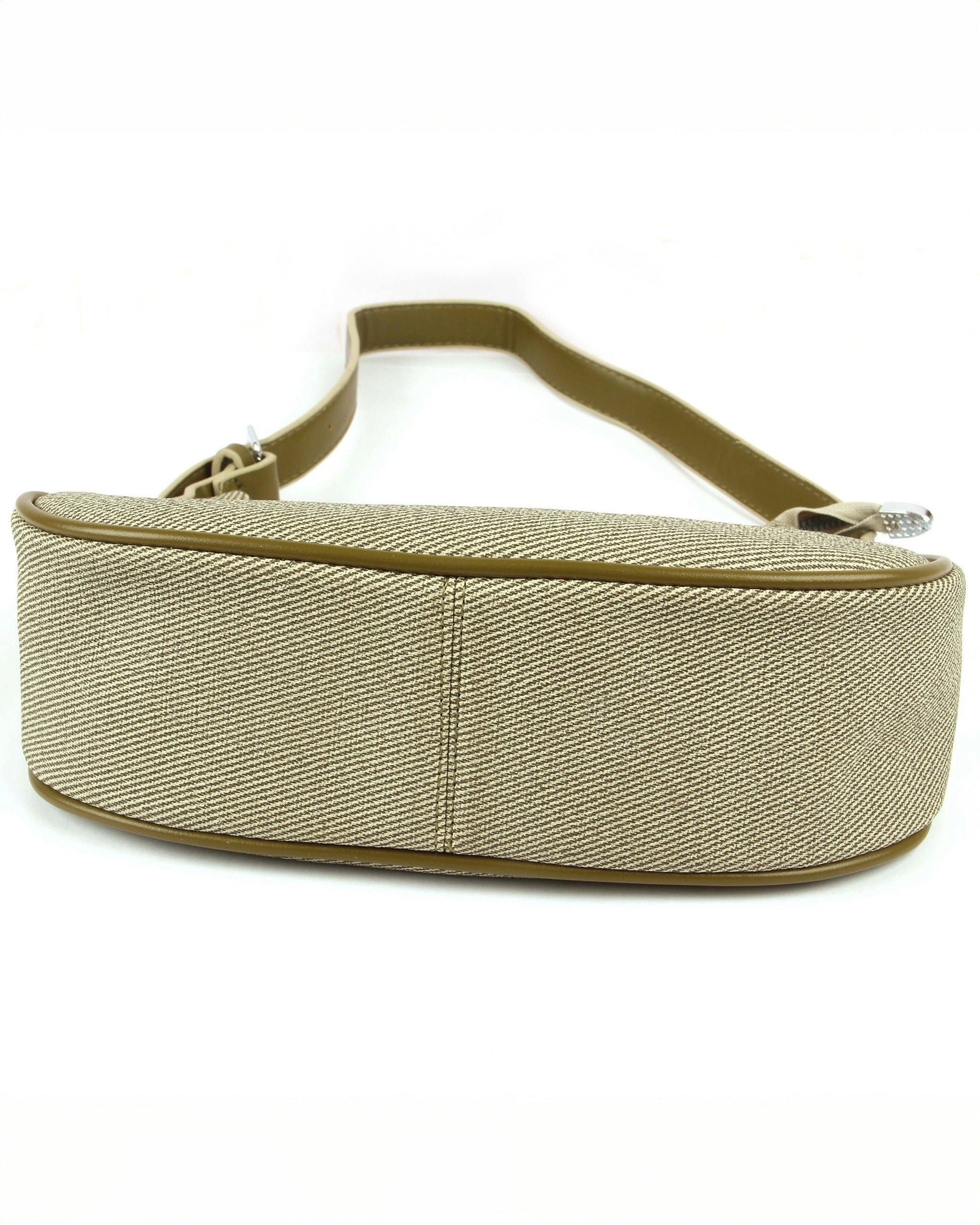 MIN MIN Textured Chic Handbag | Elegant Khaki