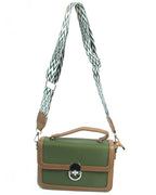 The Mini Edge Satchel | Subtle Olive Green