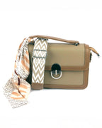 The Mini Edge Satchel | Smooth Camel Glow