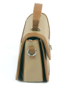 The Mini Edge Satchel | Smooth Camel Glow