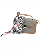 The Mini Edge Satchel | Soft Stone-Tan