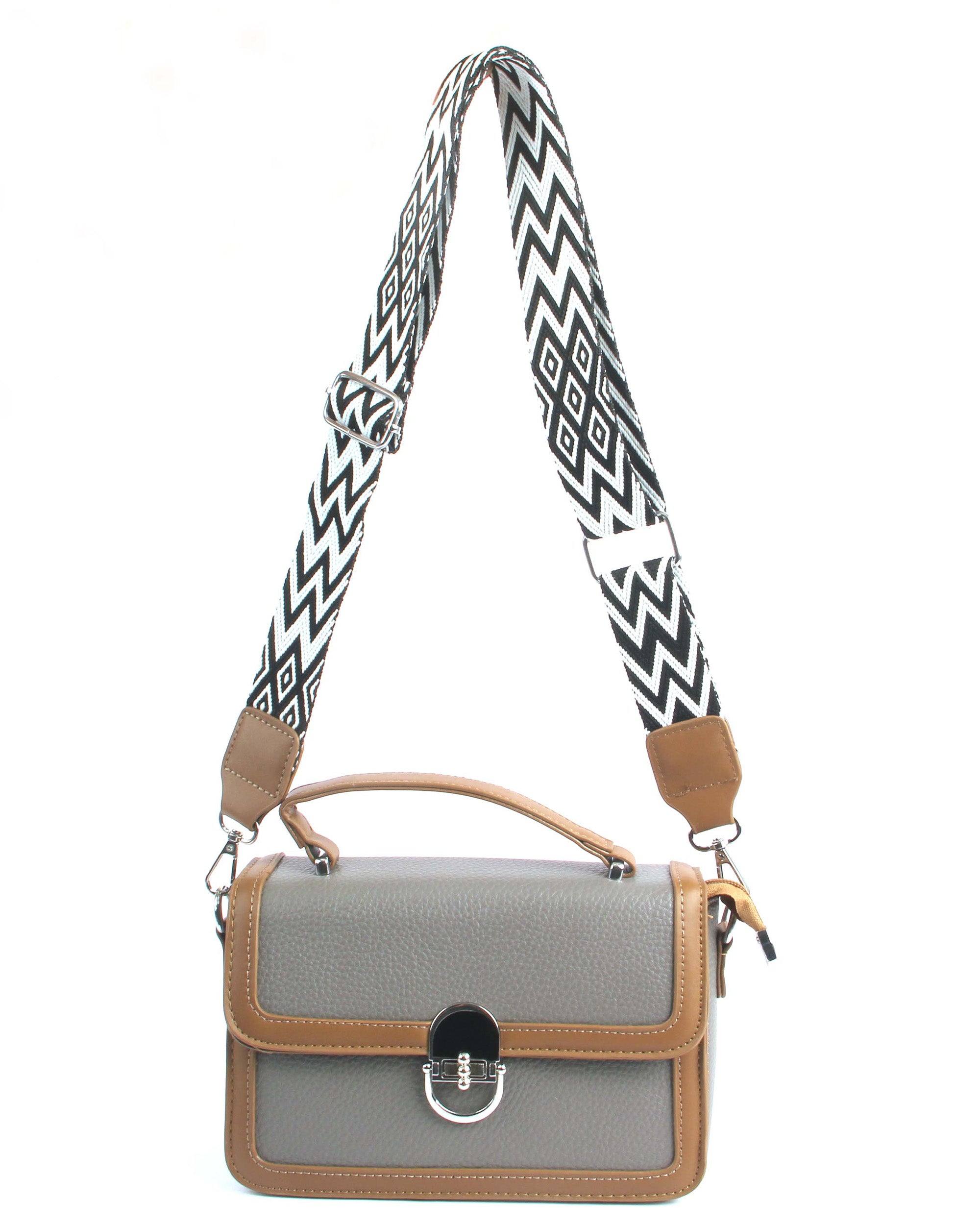 The Mini Edge Satchel | Soft Stone-Tan