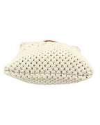 Handcrafted Macramé Tote Bag | Soft White