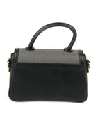 The Mini Edge Satchel | Midnight Noir