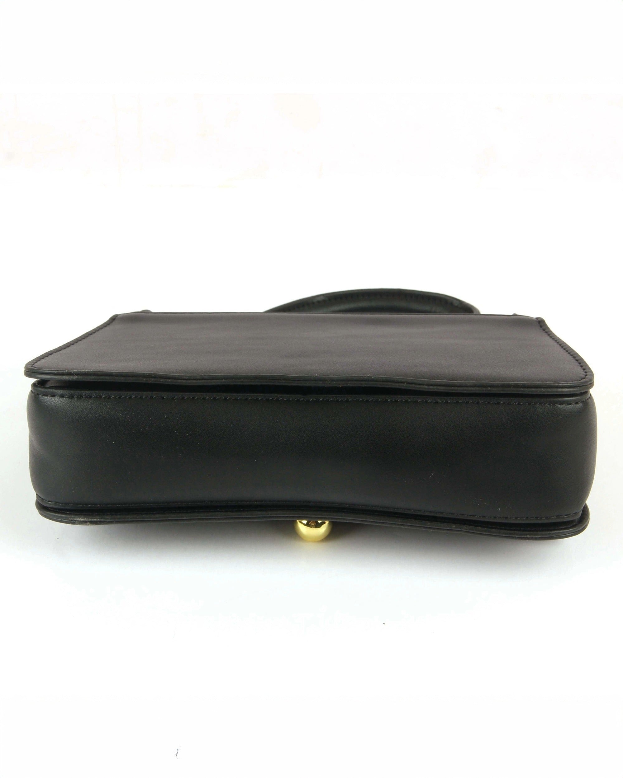 The Mini Edge Satchel | Midnight Noir