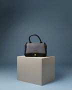The Mini Edge Satchel | Midnight Noir